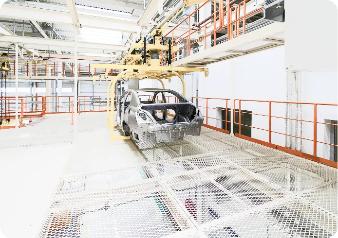 alt="Automated manufacturing line used to identify critical production processes"